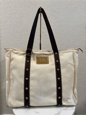 Louis Vuitton Antigua Cabas GM Zip Tote Bag
